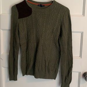 Army green Tommy Hilfiger sweater
